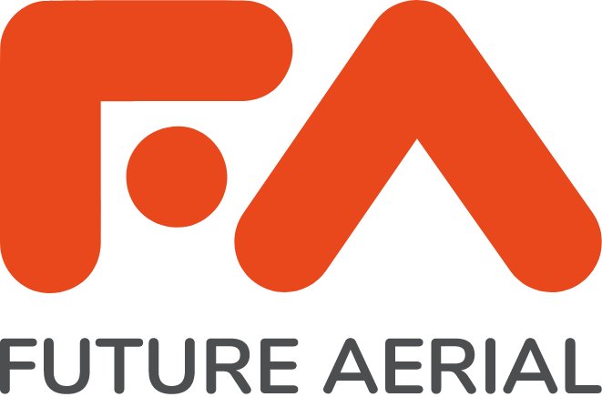 WELCOME TO THE NEW HOME OF FUTURE AERIALS. START EXPLORING TODAY!-Future Aerial Orange Logo@2x