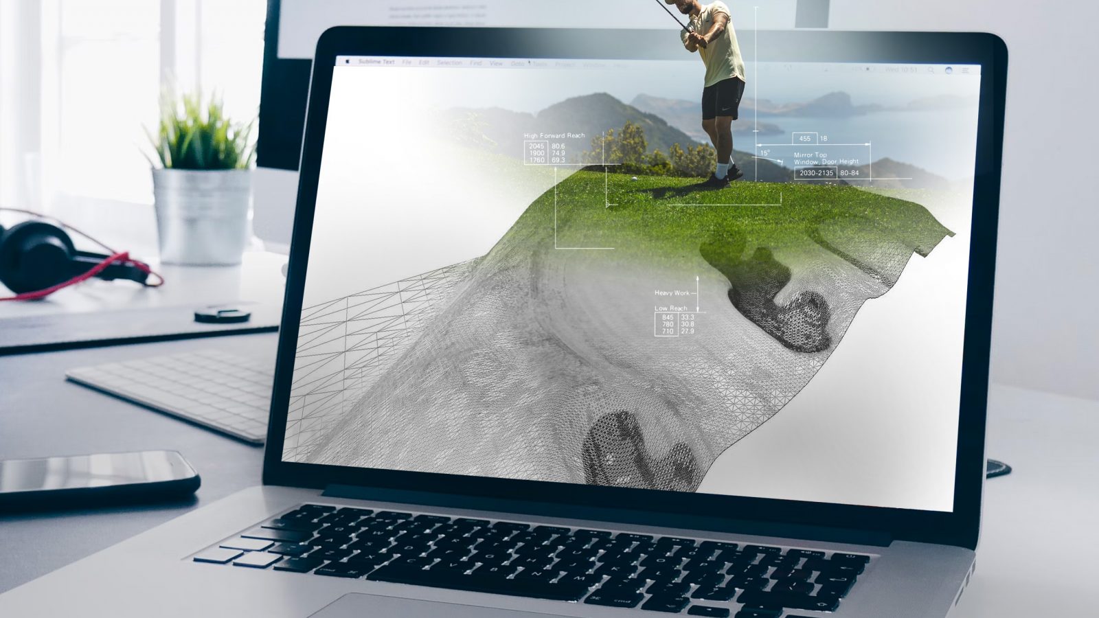 Metaverse Golf-golf-laptop-trimmed